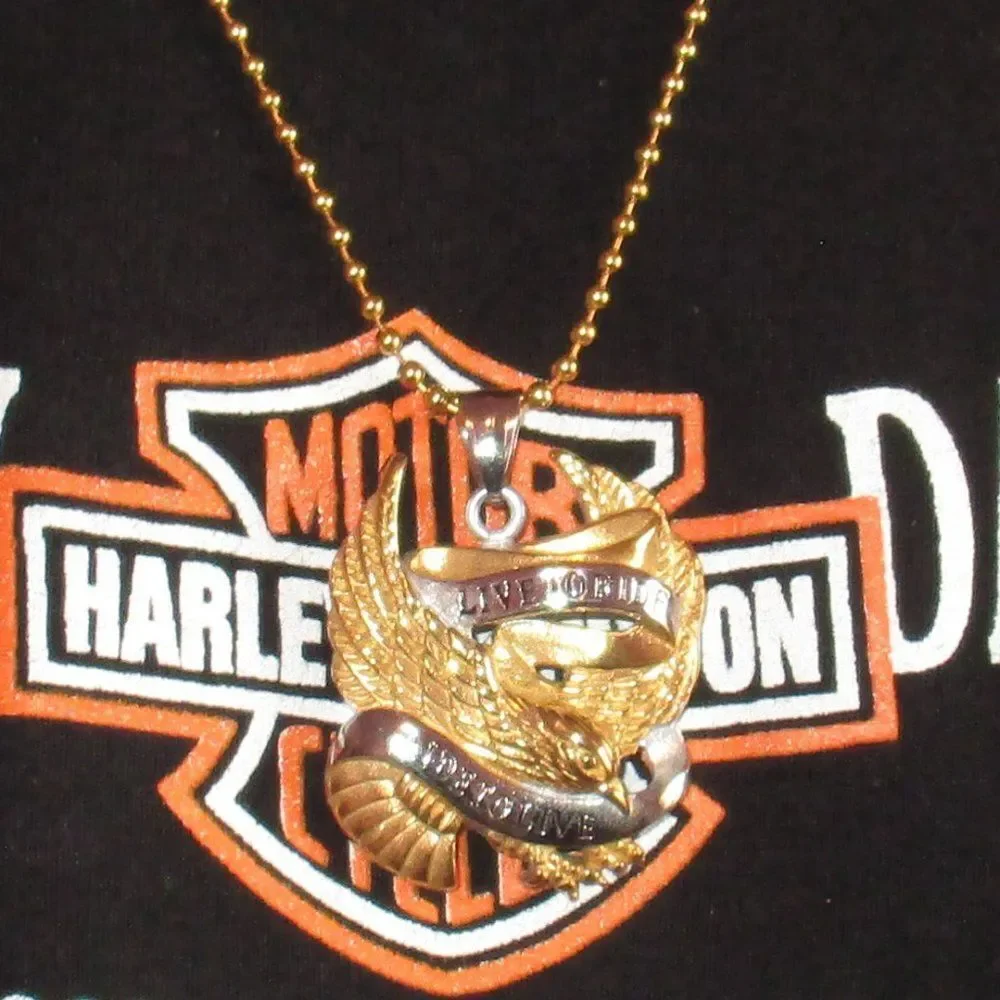 Live to Ride, Ride to Live Pendant